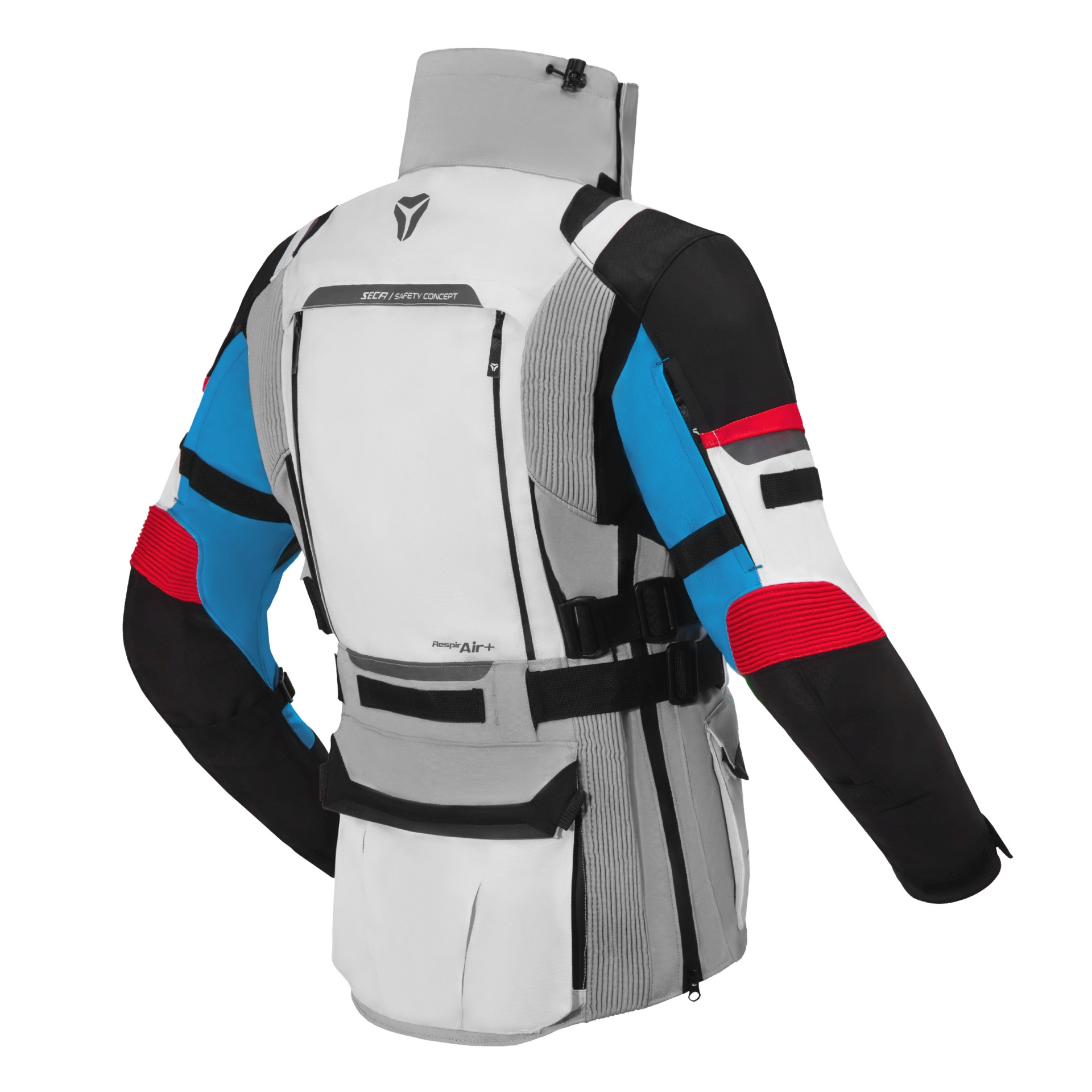 ДАМСКО ТЕКСТИЛНО ЯКЕ SECA ARRAKIS III GREY/BLUE/RED — снимка 4