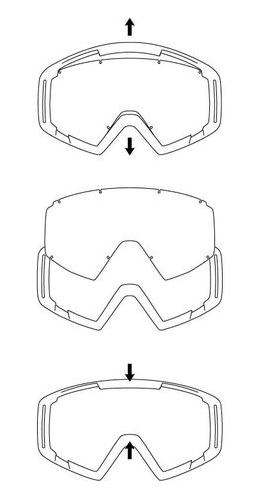 Плака за очила Spect Red Bull Strive - Light Gray Flash_2
