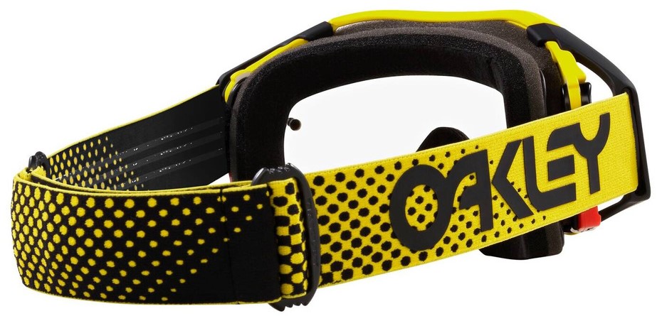 Мотокрос очила OAKLEY Airbrake MX B1B YELLOW Clear — снимка 5