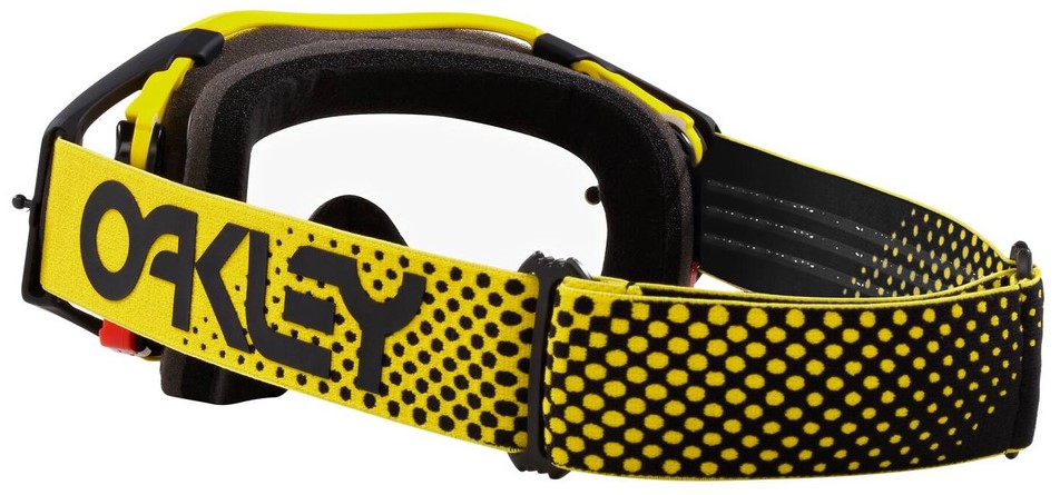 Мотокрос очила OAKLEY Airbrake MX B1B YELLOW Clear — снимка 4