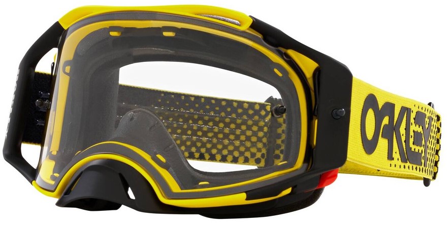 Мотокрос очила OAKLEY Airbrake MX B1B YELLOW Clear