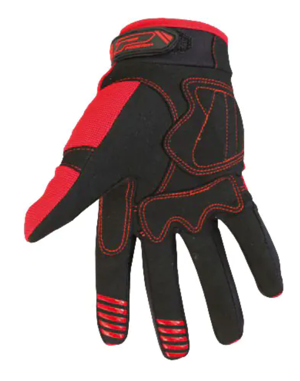 Мотокрос ръкавици PROGRIP 4010 RED/BLACK — снимка 2
