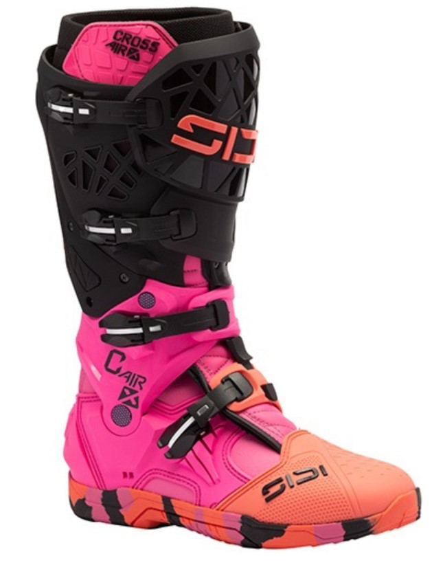 Мотокрос ботуши SIDI CROSSAIR X PINK/ORG/BLK