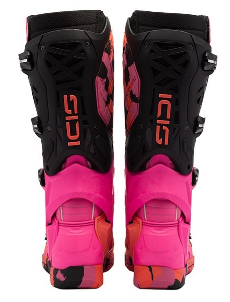 Мотокрос ботуши SIDI CROSSAIR X PINK/ORG/BLK — снимка 3