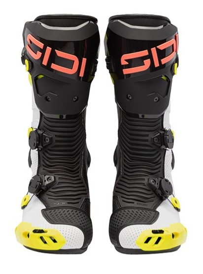 Мото ботуши SIDI MAG-2 AIR WHITE/BLACK/YELLOW — снимка 3