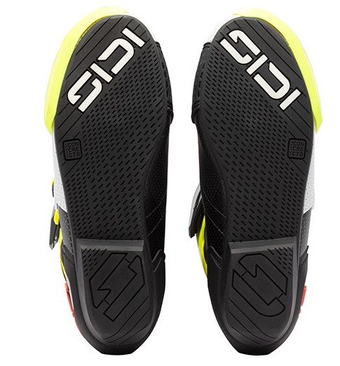 Мото ботуши SIDI MAG-2 AIR WHITE/BLACK/YELLOW — снимка 2