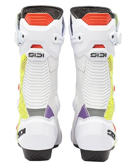 Мото ботуши SIDI MAG-2 AIR WHITE/YELLOW — снимка 4