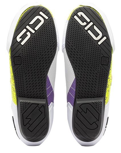 Мото ботуши SIDI MAG-2 AIR WHITE/YELLOW — снимка 2