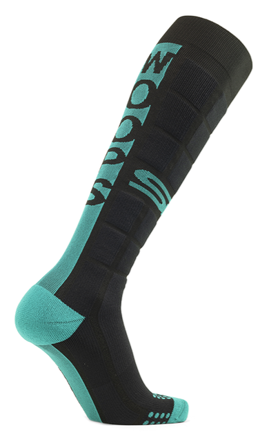 Чорапи SIDI OFF WOOPS Black/Green — снимка 2