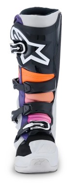 Мотокрос ботуши ALPINESTARS TECH 7 BLK/LT GY/ORG FL/MAG — снимка 2