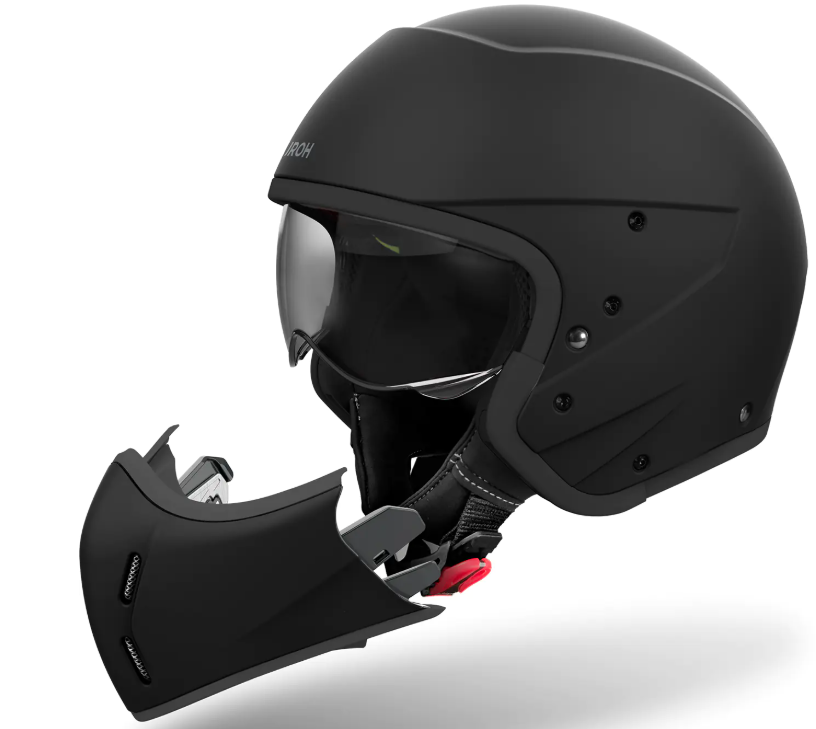 Kаска за скутер AIROH J110 BLACK MATT_3