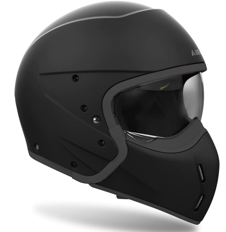 Kаска за скутер AIROH J110 BLACK MATT_4