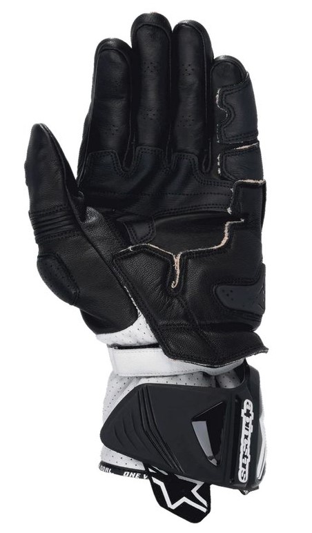 Кожени ръкавици ALPINESTARS GP PRO V4 BLACK/RED/WHITE — снимка 2