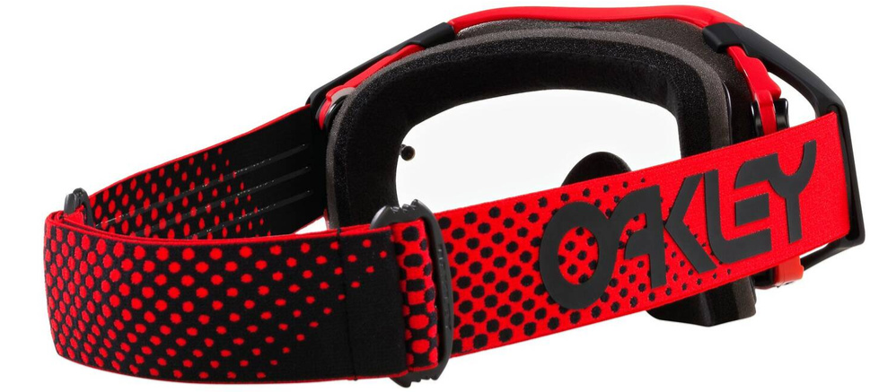 Мотокрос очила OAKLEY Airbrake MX Moto Red B1B Clear — снимка 6