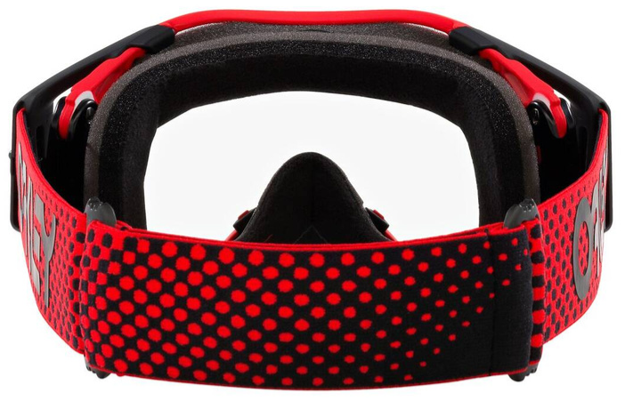 Мотокрос очила OAKLEY Airbrake MX Moto Red B1B Clear — снимка 5