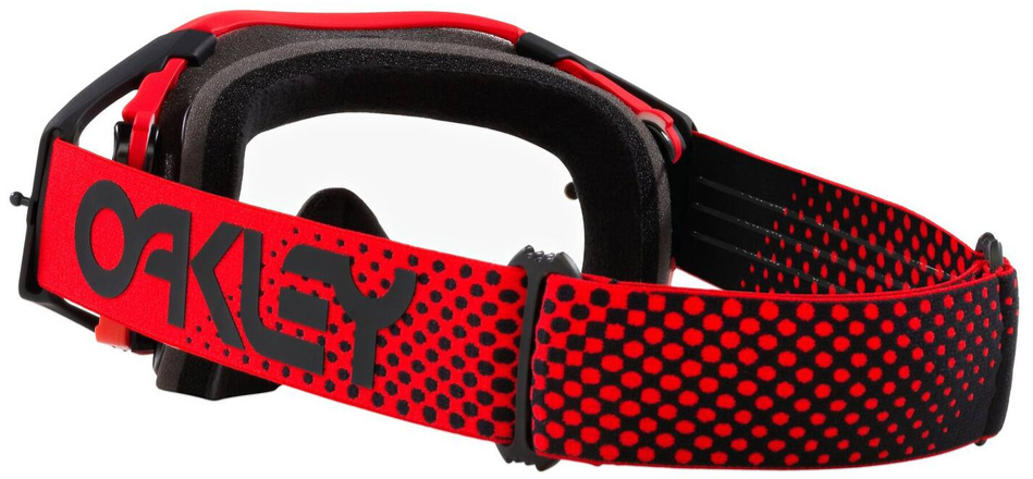 Мотокрос очила OAKLEY Airbrake MX Moto Red B1B Clear — снимка 4