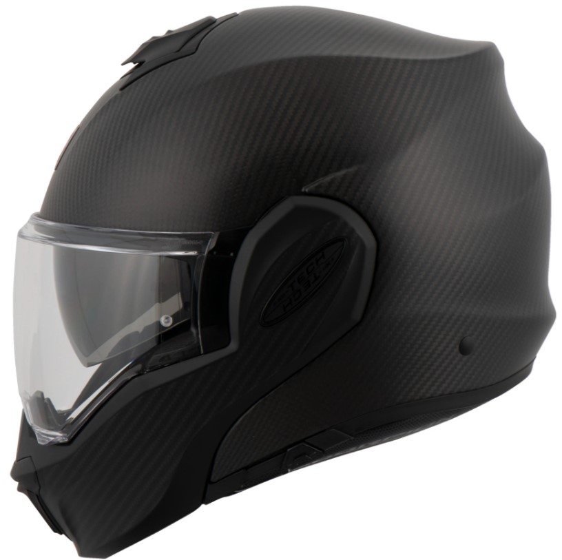 Модуларна каска SCORPION Exo-Tech Evo Carbon Solid Matt Black — снимка 4