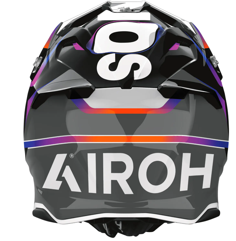 Мотокрос каска AIROH TWIST 3 HUSTLE GLOSS — снимка 3