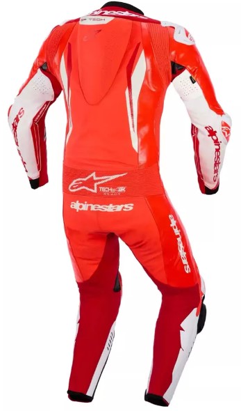 Кожен екип ALPINESTARS GP TECH V5 FLUO RED/WHITE — снимка 3