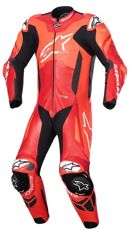Кожен екип ALPINESTARS GP PLUS V4 SPRINT RED FLUO