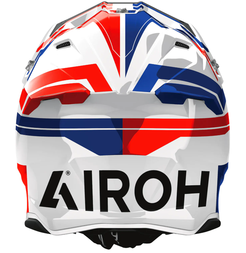 Мотокрос каска AIROH TWIST 3 DYNASTY BLUE/RED GLOSS — снимка 3