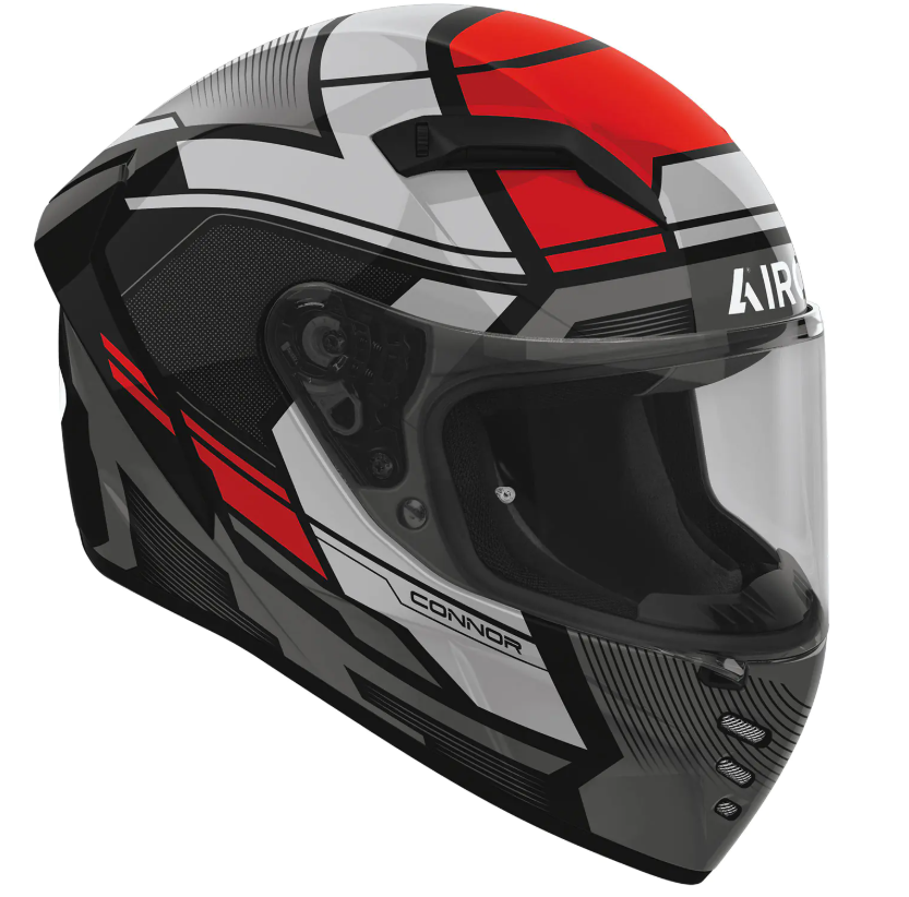 Каска AIROH CONNOR EGO RED — снимка 2