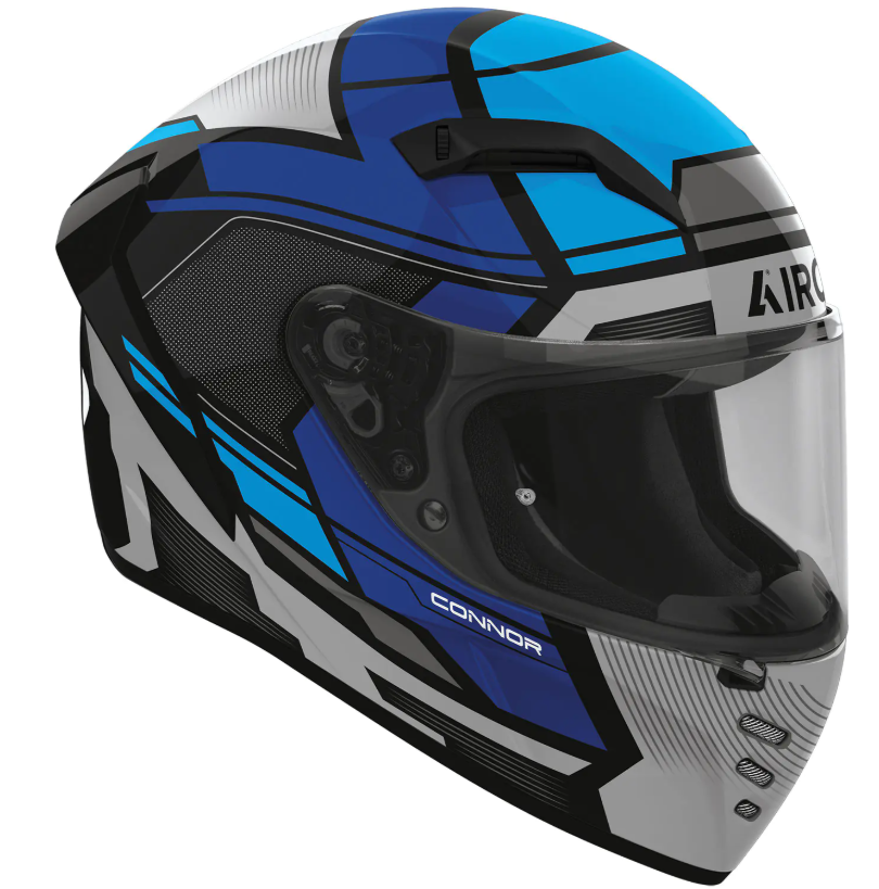 Каска AIROH CONNOR EGO BLUE — снимка 2