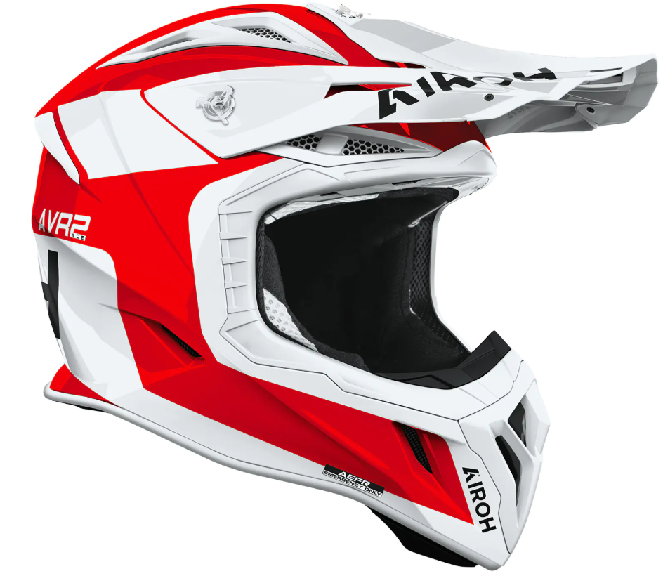 Мотокрос каска AIROH AVIATOR ACE 2 IRON RED GLOSS — снимка 2