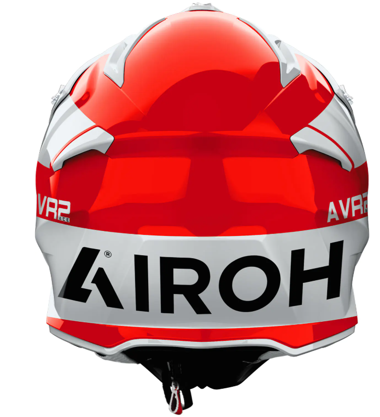 Мотокрос каска AIROH AVIATOR ACE 2 IRON RED GLOSS — снимка 3