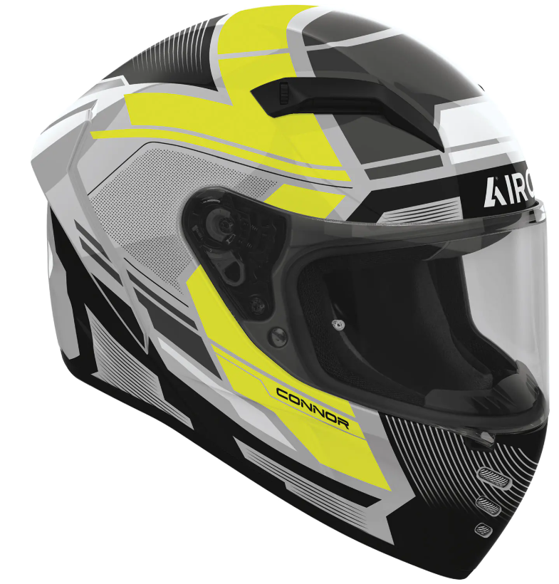 Каска AIROH CONNOR EGO YELLOW — снимка 2