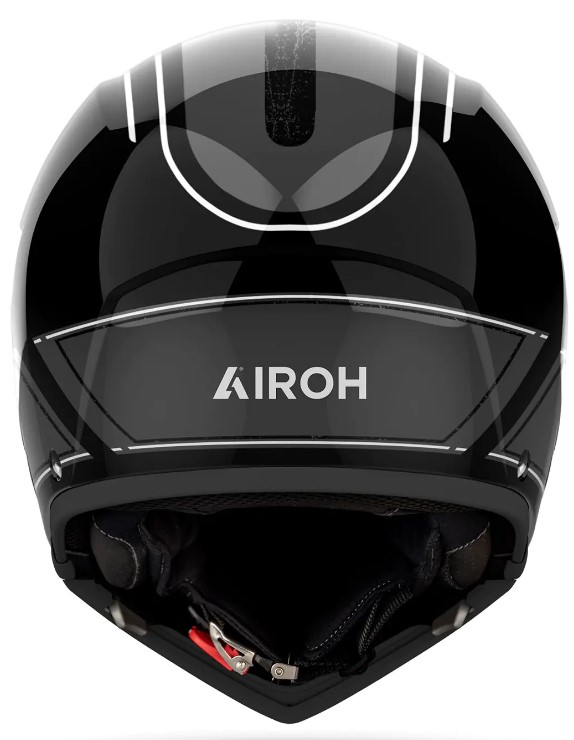 Kаска за скутер AIROH Raster Dark Grey Gloss — снимка 2