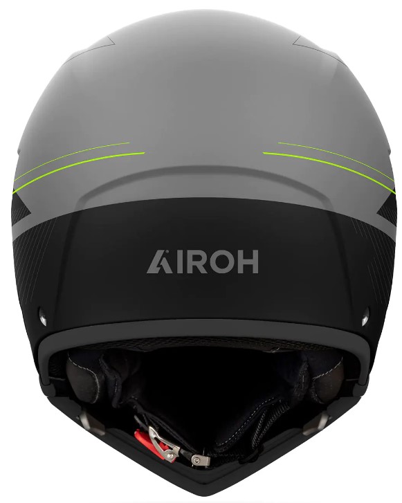 Kаска за скутер AIROH J110 Slim Yellow Matt_2
