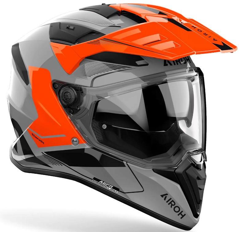 Каска AIROH BANDIT Tune Orange Gloss — снимка 3