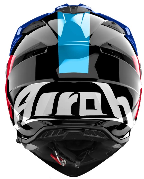Каска AIROH BANDIT Tune Blue Red Gloss — снимка 2
