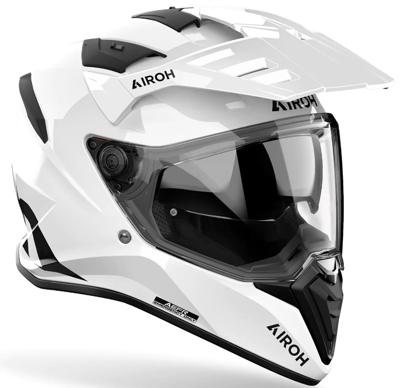 Каска AIROH BANDIT WHITE GLOSS — снимка 3