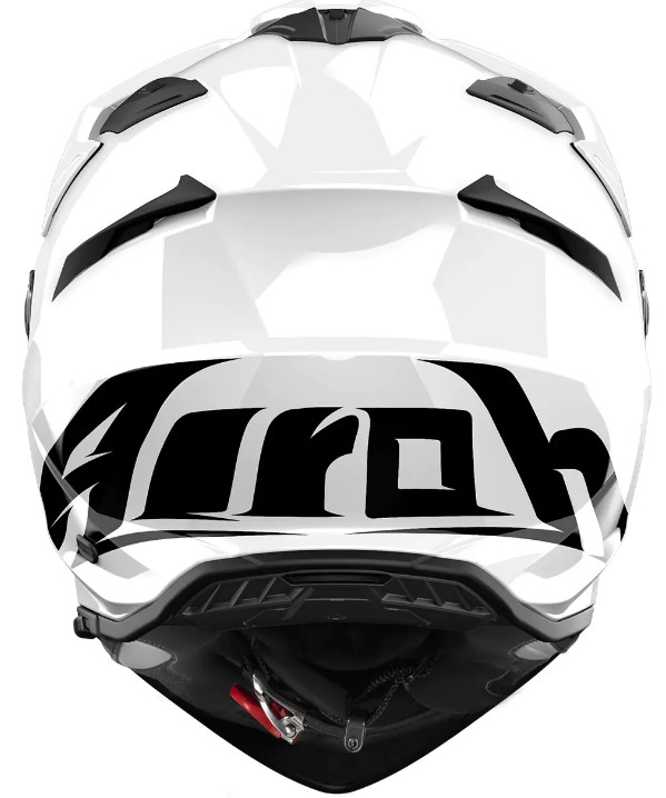 Каска AIROH BANDIT WHITE GLOSS — снимка 2