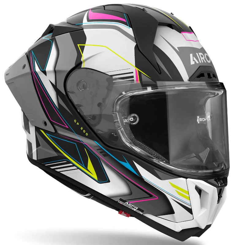 КАСКА AIROH GP 800 Must Multicolor Matt — снимка 3