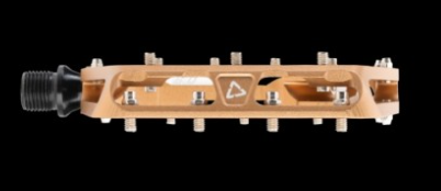 Вело Педали LEATT Pedals AllMtn 6.0 Flat Narrow 114x100mm Frost Bronze — снимка 2
