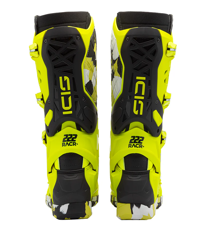 Мотокрос ботуши SIDI CROSSAIR X RACR 222 NEON YELLOW 001 — снимка 4