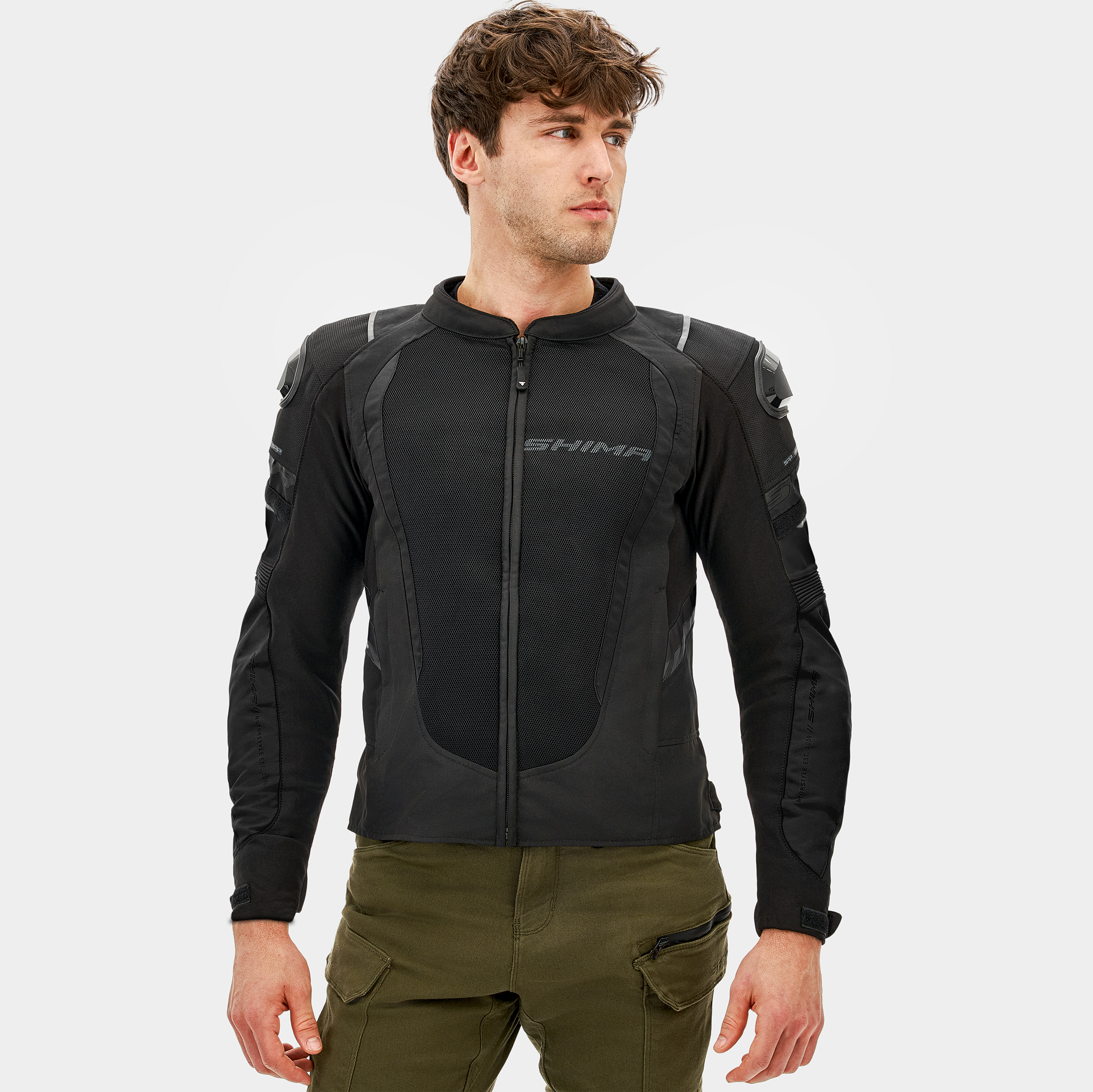 Лятно яке SHIMA MESH PRO 2.0 BLACK — снимка 2