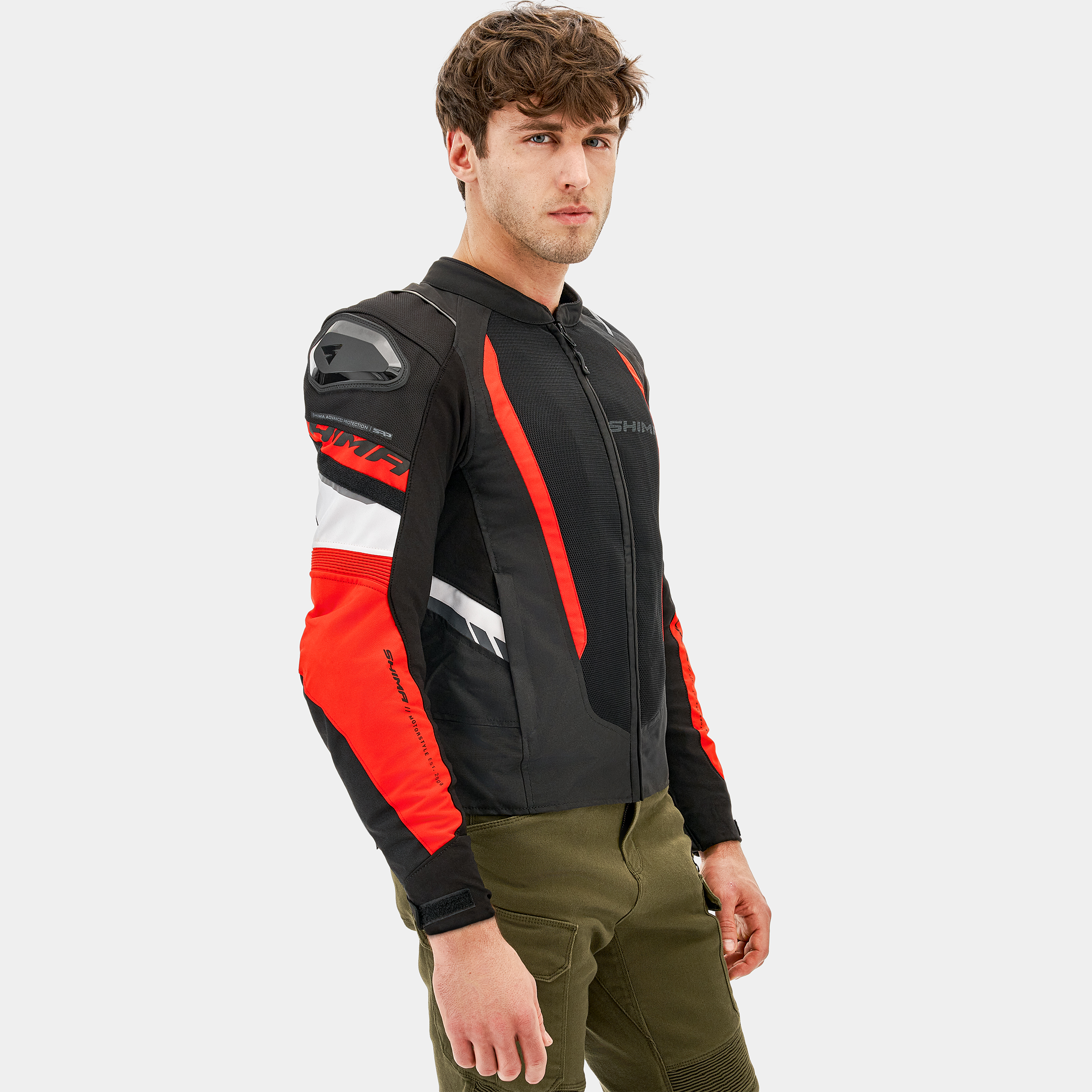 Лятно яке SHIMA MESH PRO 2.0 BLACK/RED — снимка 3