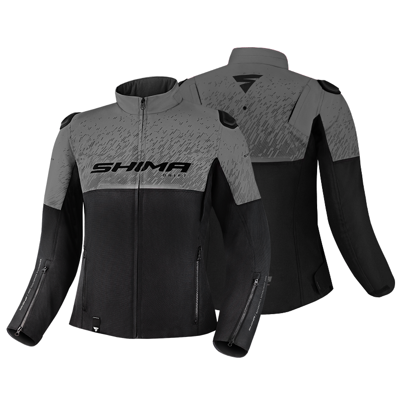 Дамско мото яке SHIMA DRIFT BLACK/GRAY