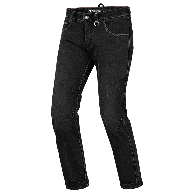 Мото дънки SHIMA DEVON BLACK LONG