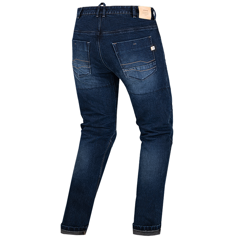 Мото дънки SHIMA DEVON DARK BLUE LONG — снимка 2