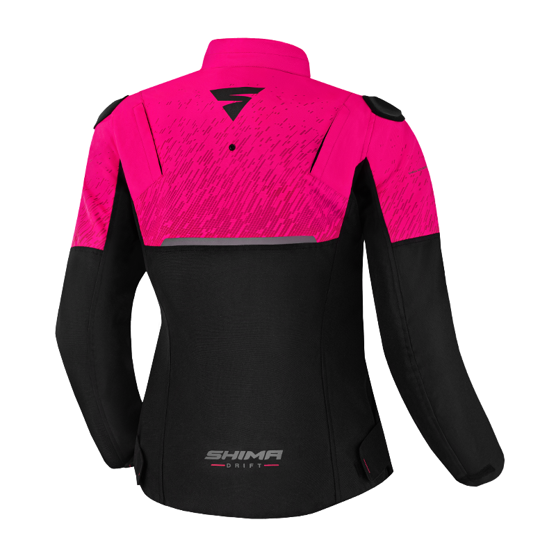 Дамско мото яке SHIMA DRIFT BLACK/PINK — снимка 3