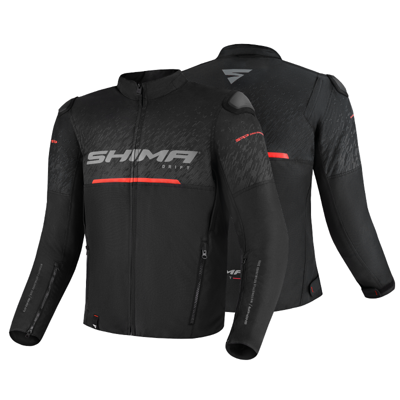 Текстилно мото яке SHIMA DRIFT BLACK