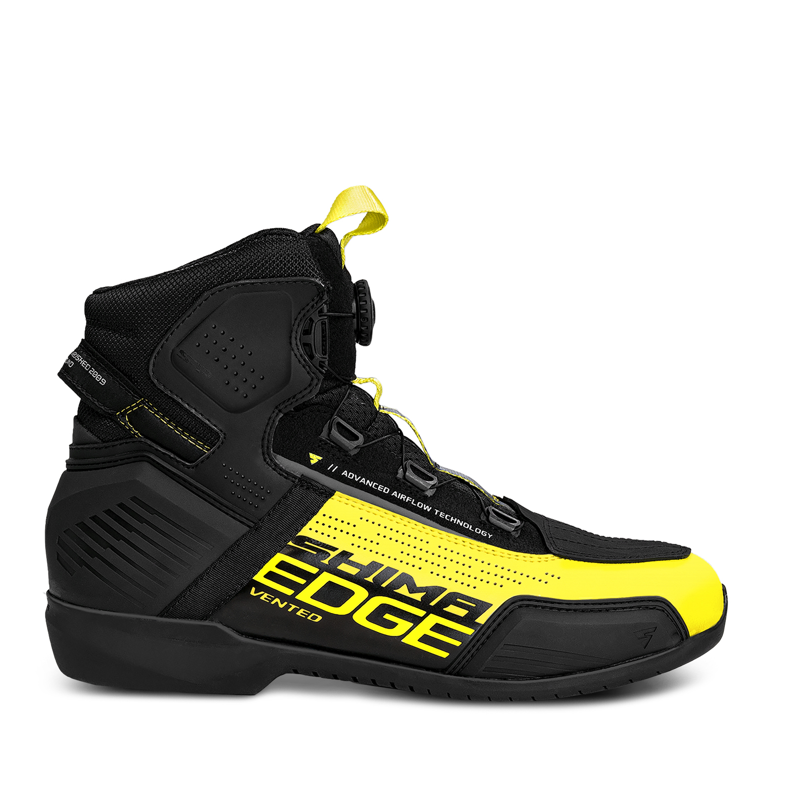 Мото боти SHIMA EDGE VENT FLUO — снимка 2