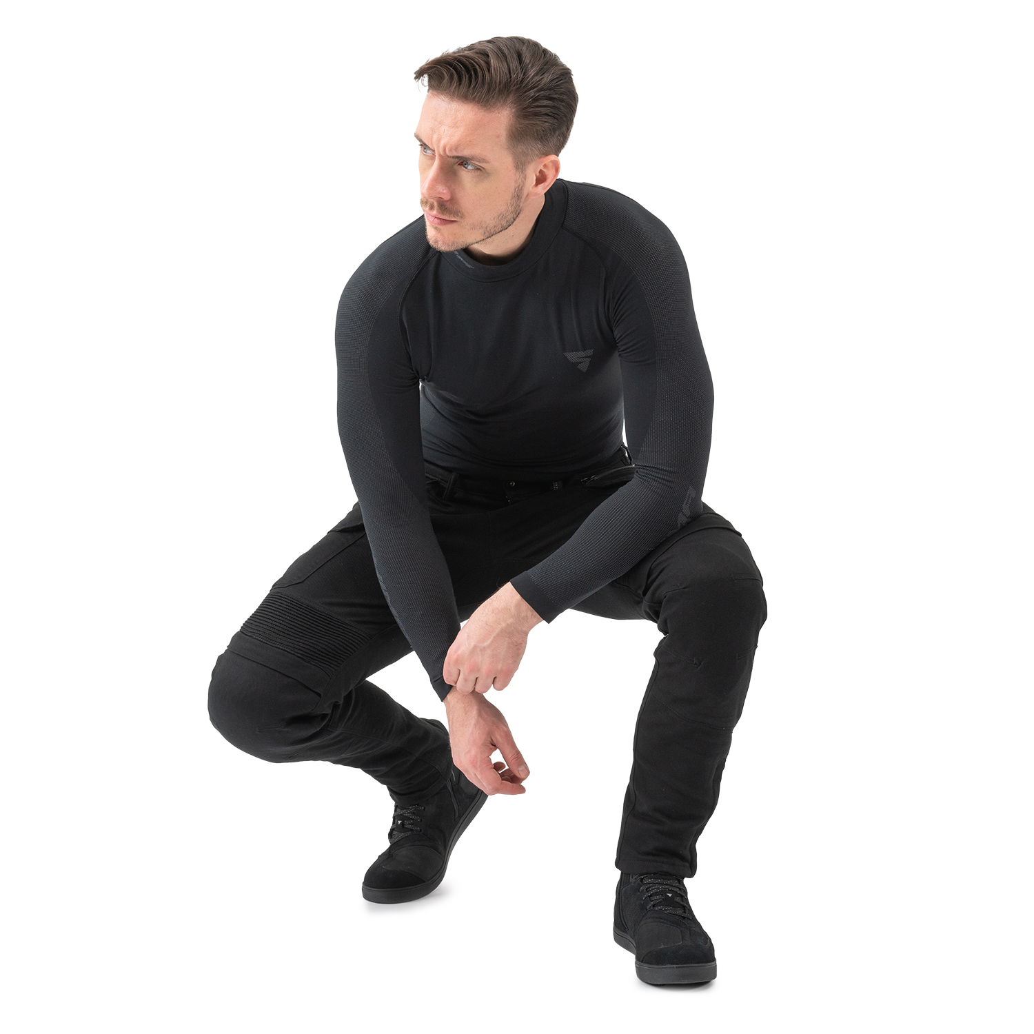 Текстилен мото панталон SHIMA GIRO 3.0 BLACK — снимка 3