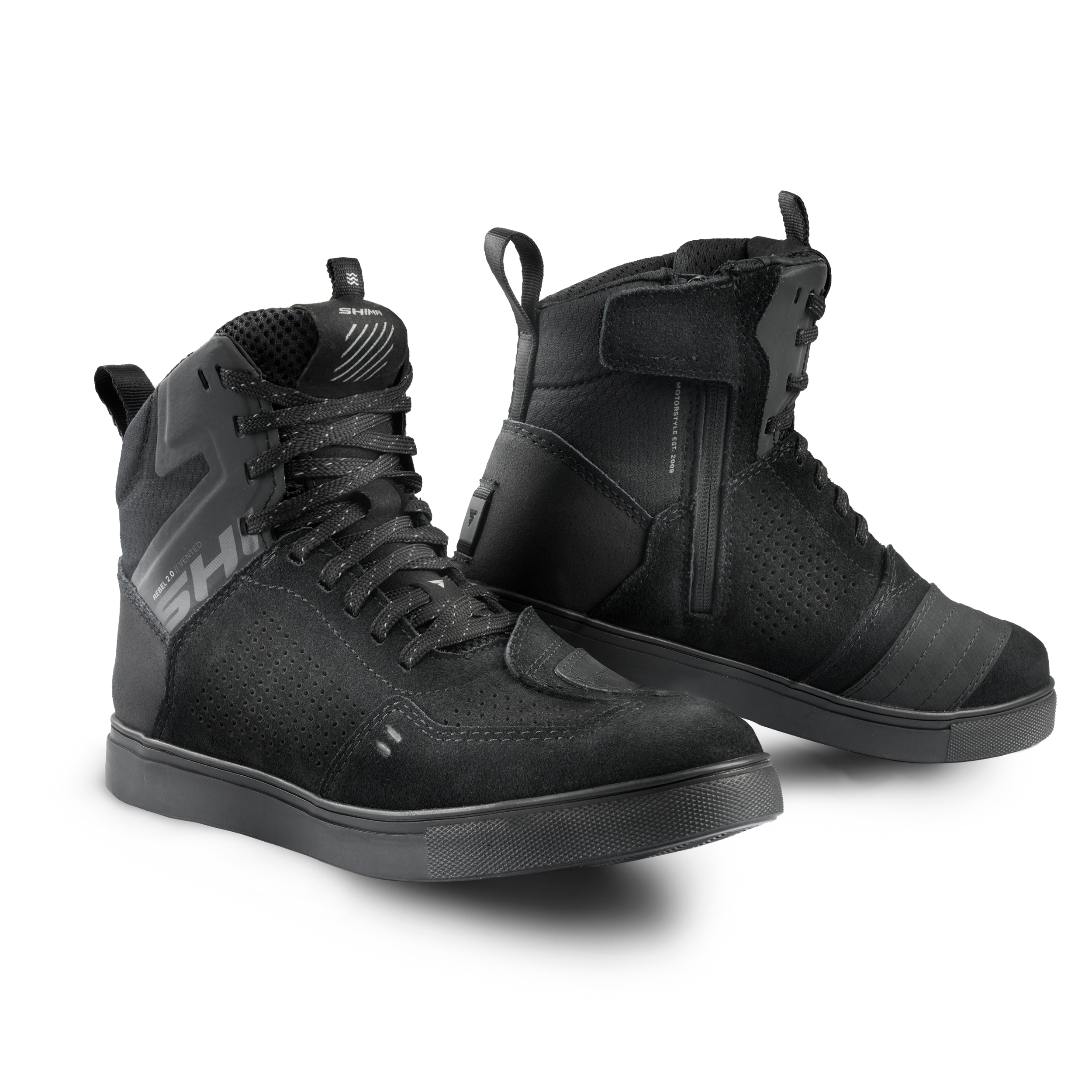 Мото боти SHIMA REBEL 2.0 VENT BLACK