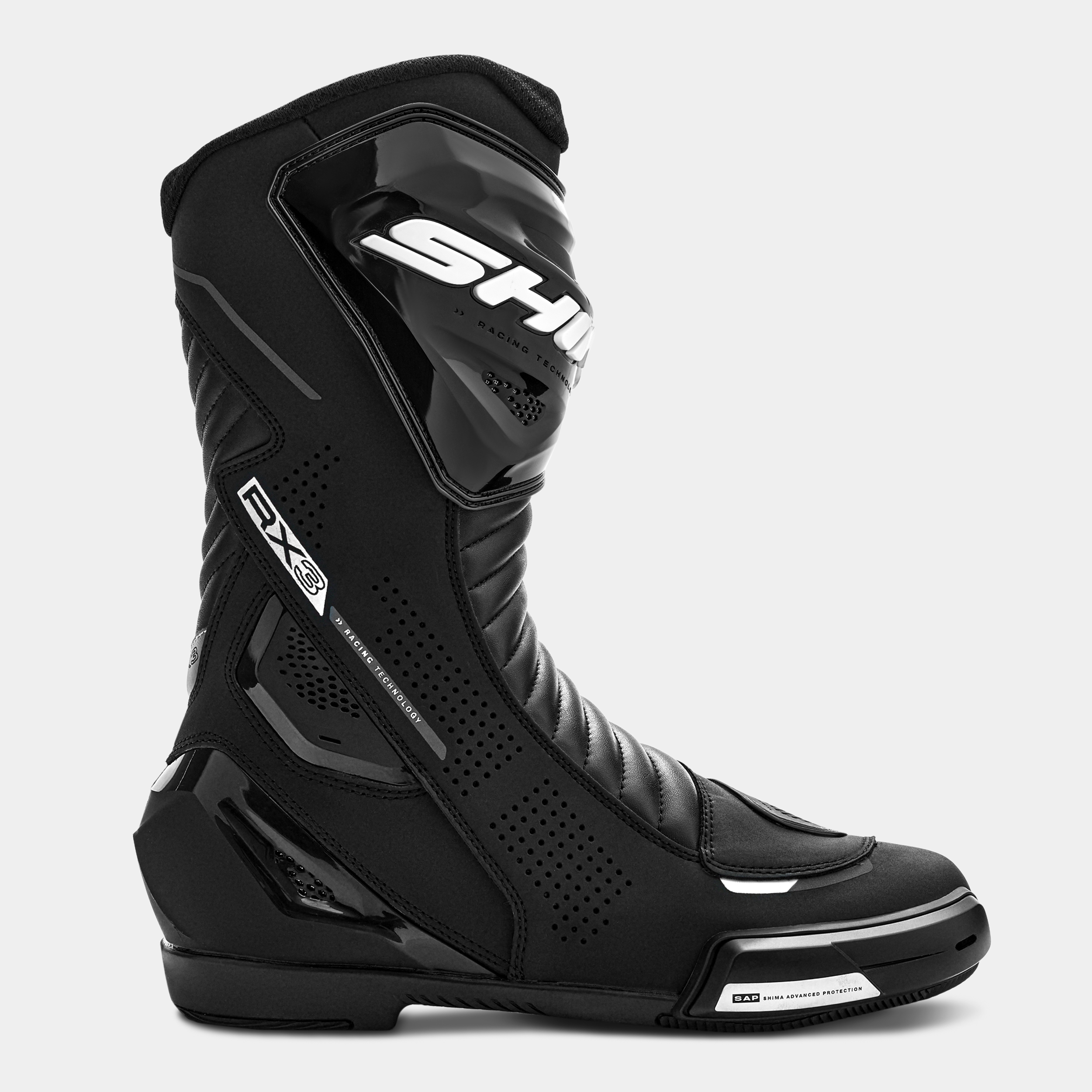 Ботуши SHIMA RX-3 BLACK/WHITE_3